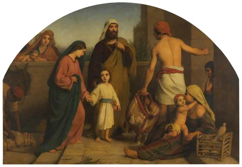 William Charles Thomas Dobson, The Holy Family Returned from Egypt