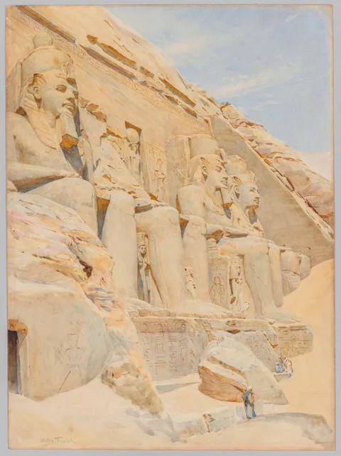 Walter Tyndale, The Great Temple of Abu Simbel