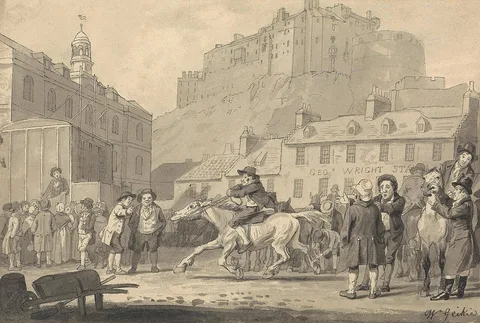 Walter Geikie, Edinburgh Castle and Horse Fair