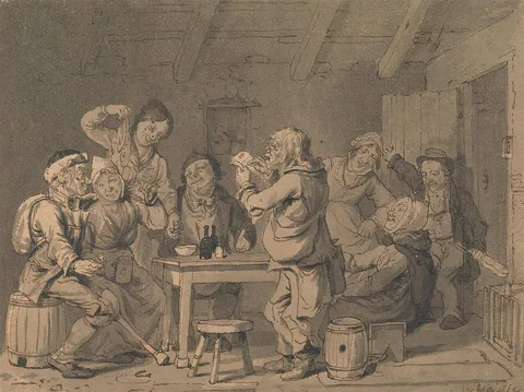 Walter Geikie, Humorous Family Scene