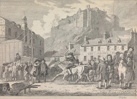 Walter Geikie, Edinburgh Castle and Horse Fair