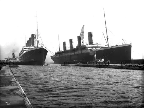 Robert Welch, Sister Ships 'Olympic' and 'Titanic'