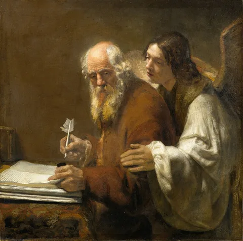 Karel van der Pluym, St. Matthew and the Angel