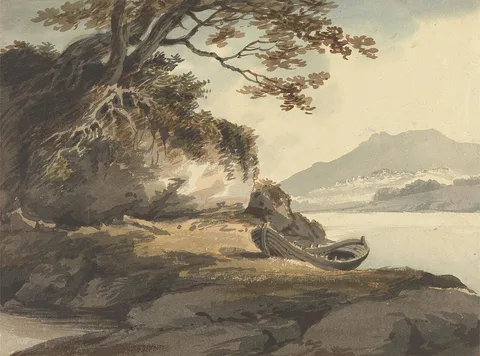 Joseph Barber, Boat by a Lake