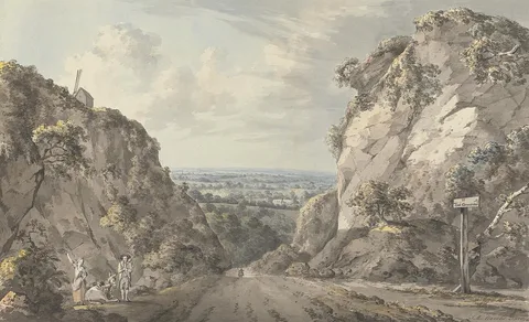 John James Barralet, The Road to East Grinstead