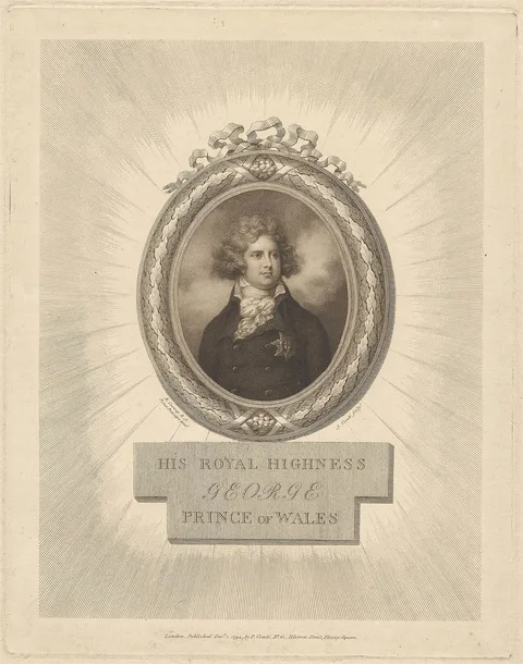 John Condé, His Royal Highness George Prince of Wales
