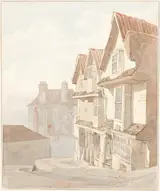 James Johnson, View of Church Lane, Bristol