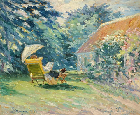 Hans Gyde Petersen, In Brøndum's forgotten garden.