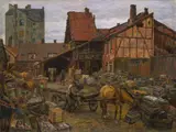 Hans Ødegaard, Salvage Depot at Vaterland
