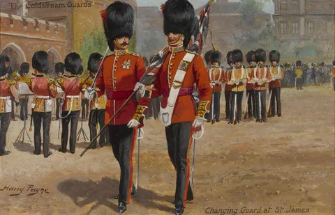 Harry Payne, The Coldstream Guards Changing Guard at St James