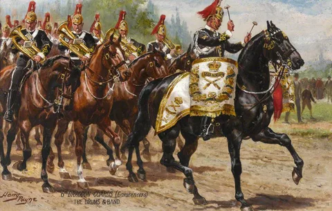 Harry Payne, 6th Dragoon Guards (Carabineers), The Drums and Band