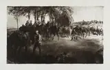 Gerald Spencer Pryse, British Cavalry Bivouac during Battle of Aisne