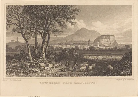 William Tombleson, Edinburgh, from Craigleith