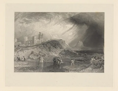 William Tombleson, Holy Island, Northumberland