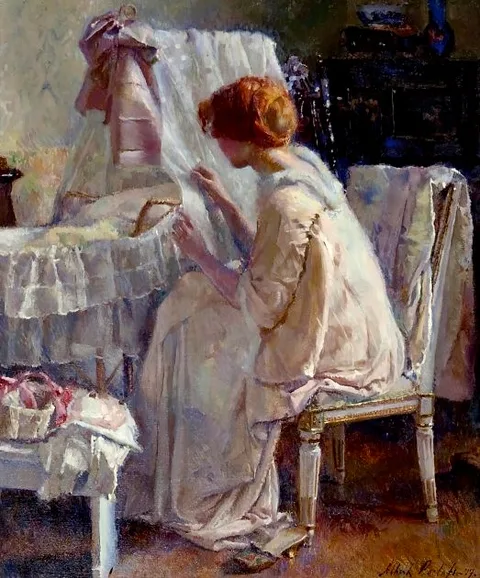 Albert Roelofs, 't Kindje slaapt