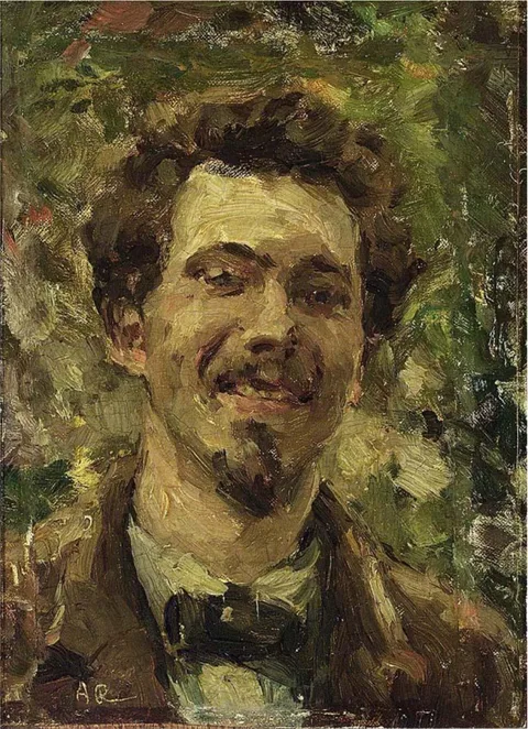 Albert Roelofs, Self-portrait