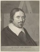 Cornelis van Noorde, Portret van David de Haen