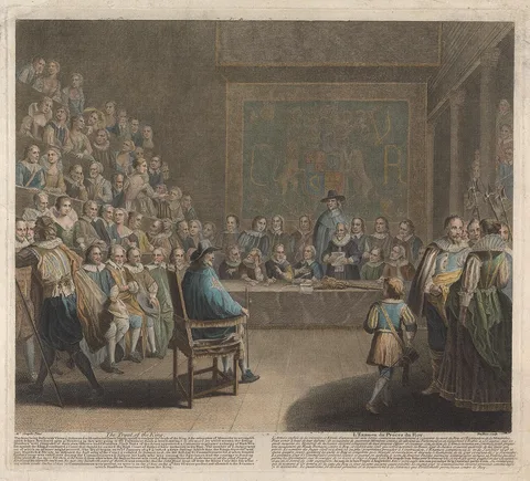 Claude Du Bosc, The Trial of Charles I. 1648
