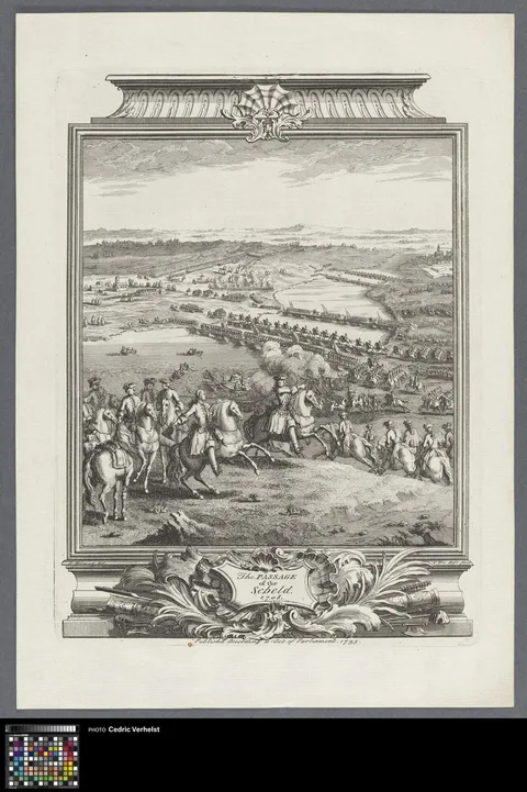 Claude Du Bosc, Passage of the Scheld