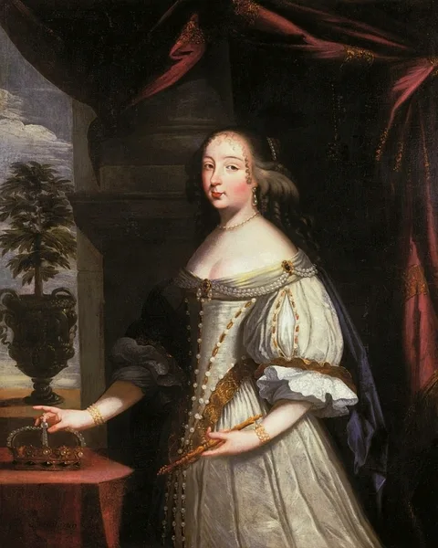 Charles Beaubrun, Portrait of Marie Jeanne Baptiste of Savoy-Nemours (1644-1724), Duchess of Savoy.