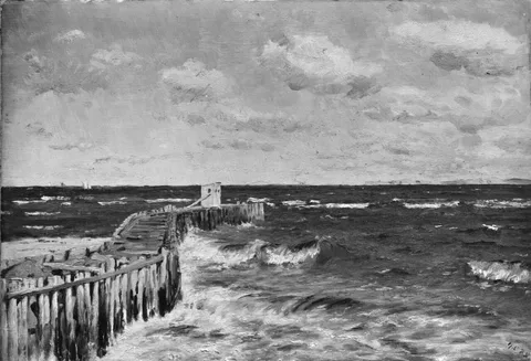 Godfred Christensen, Fra Gilleleje Havn
