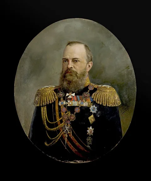 Nikolay Shilder, Portrait of Grand Duke Mikhail Nikolayevich