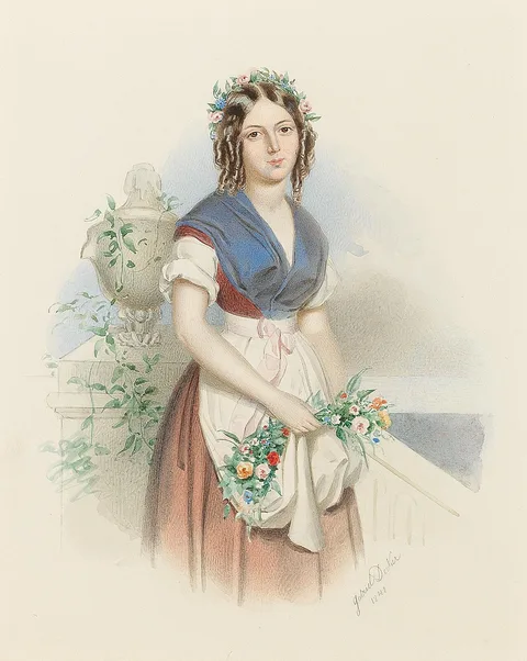 Gabriel Decker, Portrait of a girl