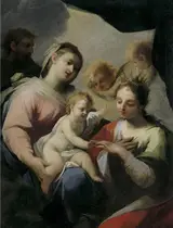 Giovanni Battista Ranieri del Pace, Mystic Marriage of Saint Catherine of Alexandria