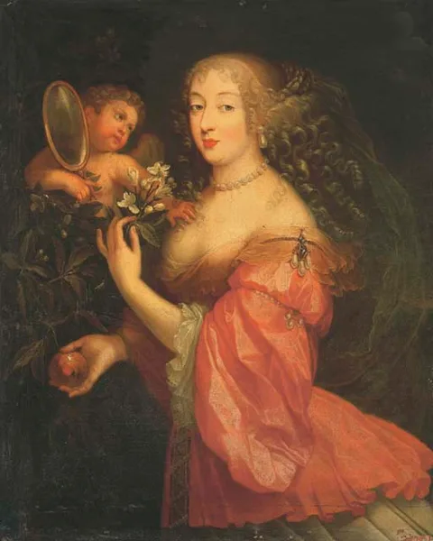 Gilbert de Sève, Portrait of the Duchess of Montpensier, Anne Marie Louise d'Orléans