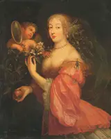 Gilbert de Sève, Portrait of the Duchess of Montpensier, Anne Marie Louise d'Orléans