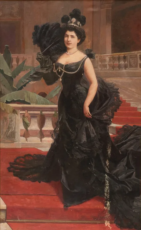 Erulo Eroli, Portrait of Countess Elena von Gutmann, Contessa di Carrobio
