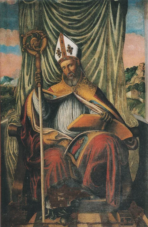Ercole Ramazzani, San Martino in maestà