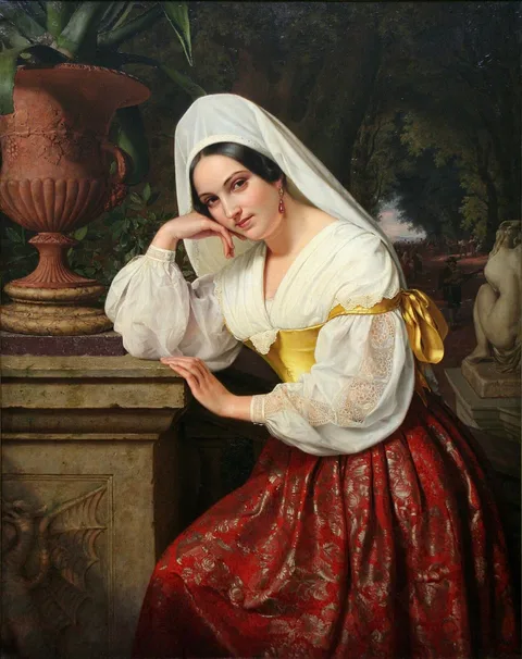 Adolf Henning, Girl from Frascati