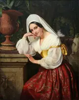 Adolf Henning, Girl from Frascati