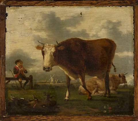Philibert-Benoît de La Rue, Cows in the pasture