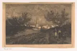 Frans Van Kuyck, Dorpsgezicht met landweg in de Kempen
