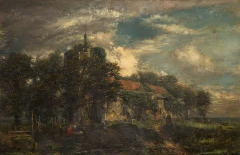 Henry Mark Anthony, A Country Churchyard