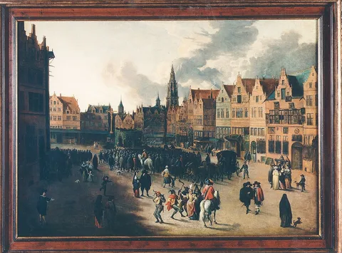 Erasmus de Bie, The Meir in Antwerp