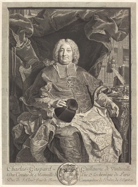 Claude Drevet, Charles-Gaspard-Guillaume de Vintimille du Luc, Archbishop of Paris