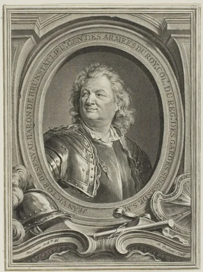 Claude Drevet, Portrait of Jean-Victor, Baron de Besenval