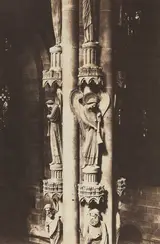 Charles Winter, Strasbourg Cathédrale, Pilier de L'Ange (Strasbourg Cathedral, Pillar of the Angel)