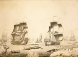 Adriaen van Salm, Whalers in the ice