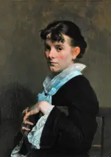 Adrien de Witte, Femme au corsage noir