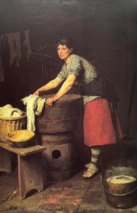 Adrien de Witte, La Lessiveuse