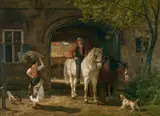 Louis Van Kuyck, On their Way to the Field