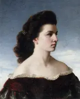 Alexandra von Berckholtz, Portrait of a young woman