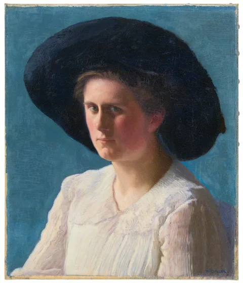 Hermann Daur, Portrait of Esther Kern