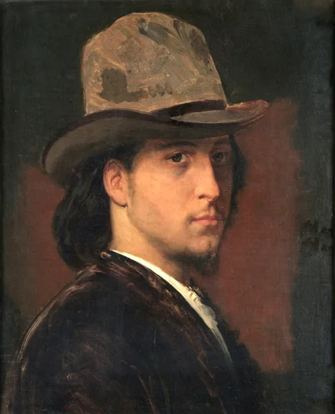 Léon Philippet, Selfportrait