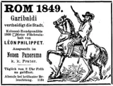 Léon Philippet, Rome captured by Garibaldi on June 3, 1849