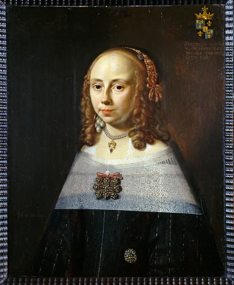 Jan de Stomme, Geertruida Alberda, vrouwe van Middelstum